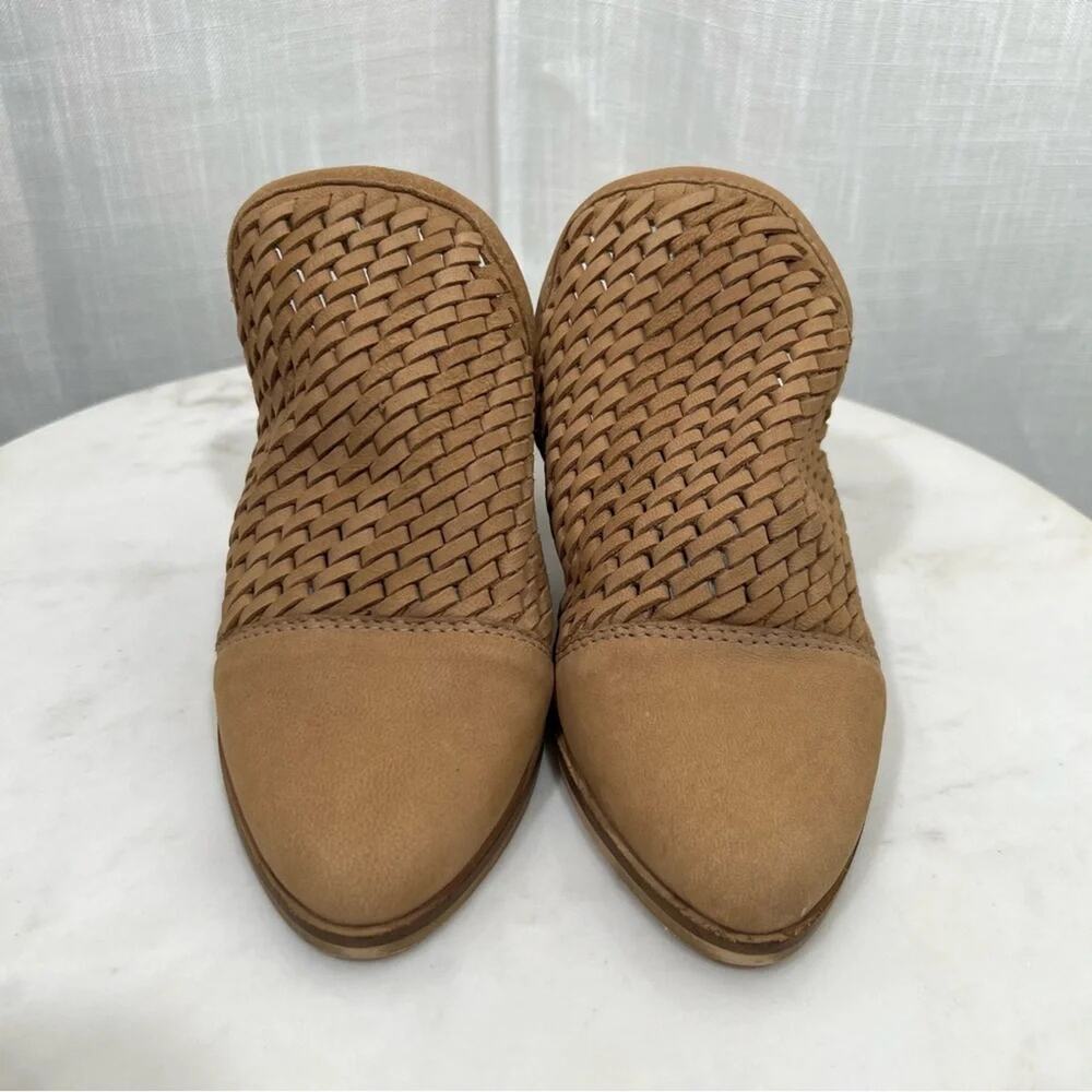Rebels Bohemian Woven Leather Mules Size 7.5